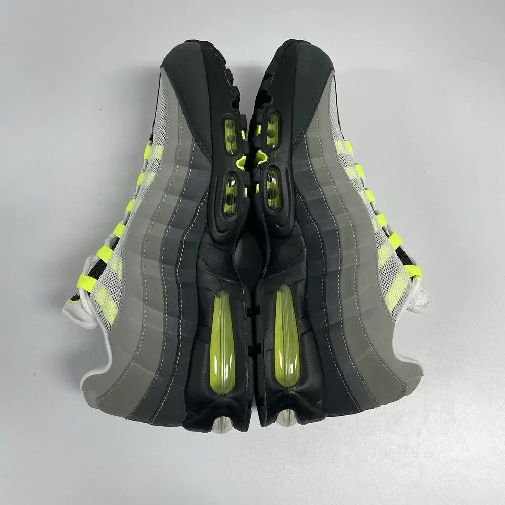 Nike Air Max 95 OG Neon 2025 HM4740 001 Size 8 Big Bubble Green Black Retro